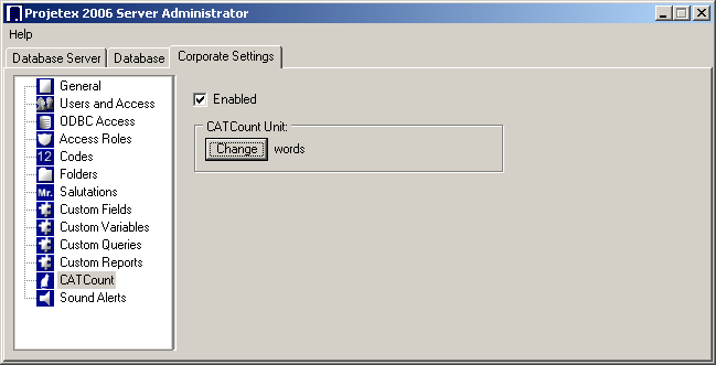 catcount settings
