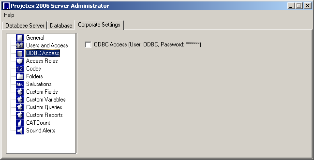 odbc access